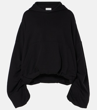 Sweat-shirt à capuche oversize en coton | Dries Van Noten