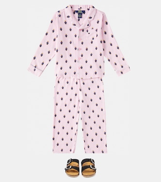 Pijama de franela de algodón | Polo Ralph Lauren Kids