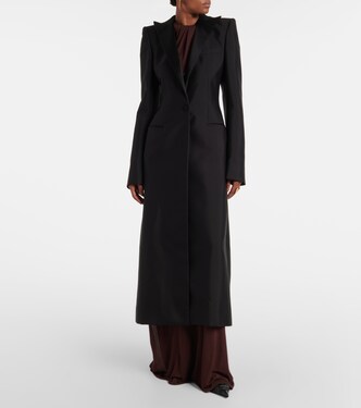 Cappotto in lana e seta | McQueen