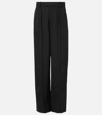 x RHW - Pantaloni regular Web in lana | Wardrobe.NYC