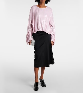 Top mit Pailletten | Dries Van Noten
