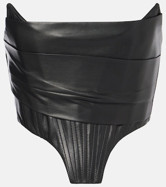 Corsetto in pelle | Alex Perry