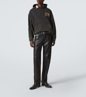 Felpa in jersey di cotone con logo | Amiri