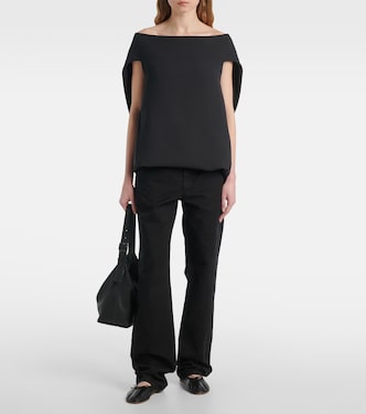 Pallenberg off-shoulder top | The Row