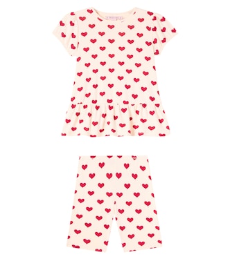 T-shirt e leggings in cotone con stampa | Konges Sløjd