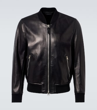 Leather bomber jacket | Tom Ford