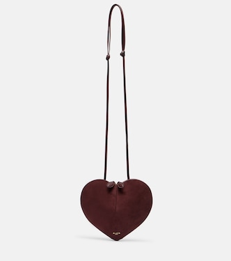Le Cœur suede shoulder bag | Alaïa