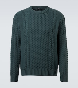 Jersey de punto trenzado de cachemir | Kiton