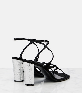 Sandalen Azie 85 aus Veloursleder | Jimmy Choo