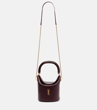 Gaby leather bucket bag | Saint Laurent