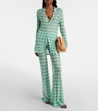 Bluse aus Häkelstrick | Missoni