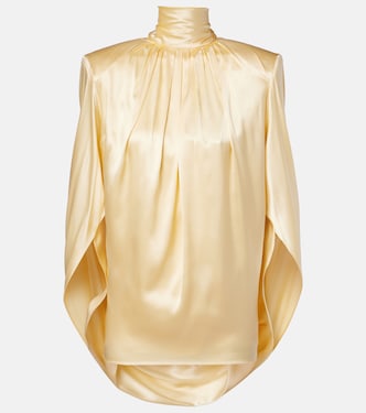Bluse aus Satin | Mugler