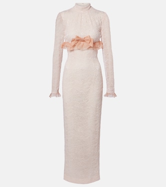Bow-detail lace gown | Alessandra Rich