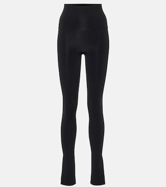 High-Rise Leggings Roonie aus Jersey | Khaite