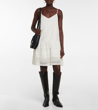 Brittany cotton minidress | Velvet