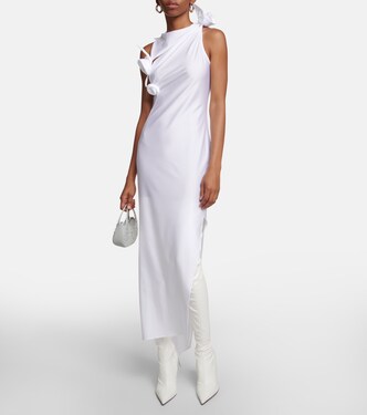Embellished asymmetric gown | Coperni