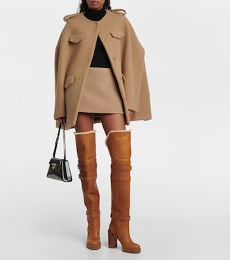 Botas mosqueteras Brodeback Lug de piel | Christian Louboutin