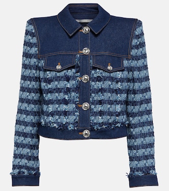 Giacca di jeans Santo con tweed | Veronica Beard