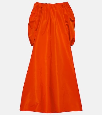 Off-Shoulder-Robe aus Seide | Valentino