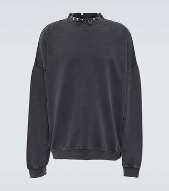 Sudadera Round Pierced de algodón | Balenciaga