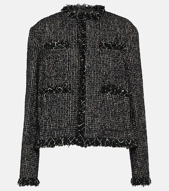 Giacca cropped in tweed | Sacai