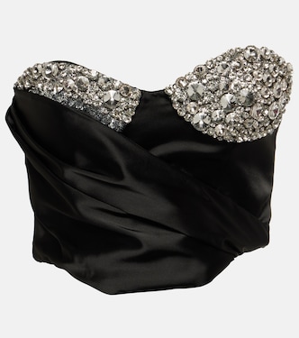Bustier con cristalli | Area