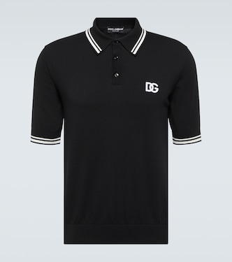Polo en coton à logo | Dolce&Gabbana