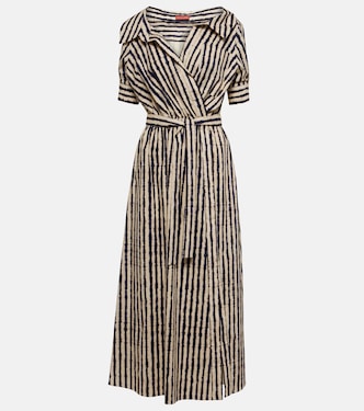 Vestido midi Lydia de mezcla de algodón | Altuzarra