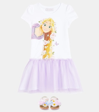 x Disney® - Abito Free Time in jersey | Monnalisa