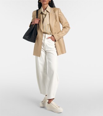 Palma Maxi canvas platform sneakers | Jimmy Choo