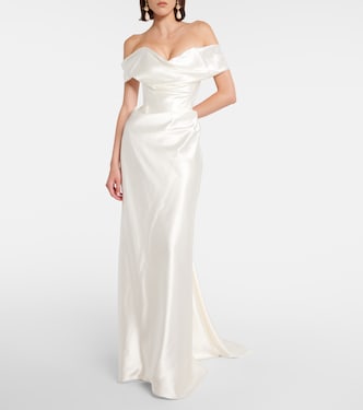 Robe longue de mariée Nova Cocotte en soie | Vivienne Westwood