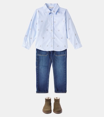Chemise Daho imprimée en coton | Bonpoint