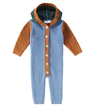 Baby - Tutina Robin in cotone e cashmere | Louise Misha