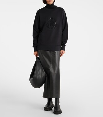 Felpa in pile di misto cotone | Moncler
