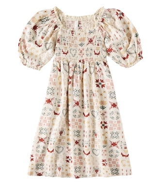 Kleid Della aus einem Leinengemisch | Rylee + Cru