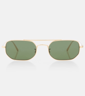 x Oliver Peoples gafas de sol de aviador 1989C  | Khaite