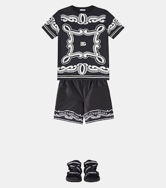 T-shirt imprimé en coton | Dolce&Gabbana Kids