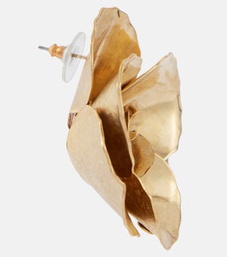 Pendientes Gladiolus chapados en oro de 18 ct | Jennifer Behr