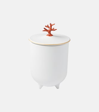 Footed Coral candle | L'Objet
