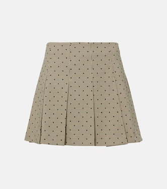 Checked miniskirt | Ganni