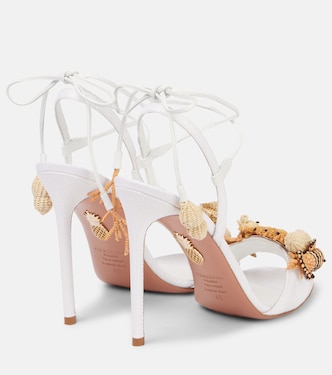 Sandales Marea 105 en raphia | Aquazzura
