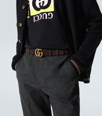 GG Marmont suede belt | Gucci