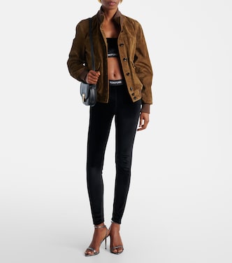 Bralette aus Samt | Tom Ford