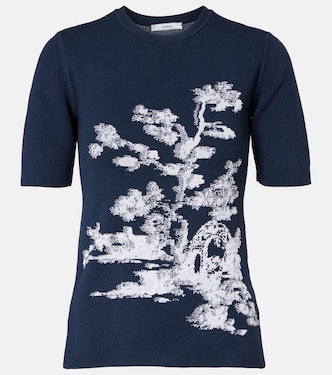 Jacquard top | Erdem
