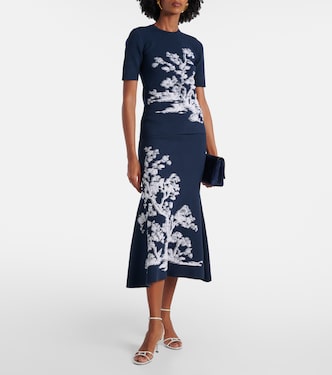 Jacquard top | Erdem