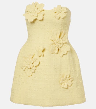 Rosario tweed bustier dress | Leo Lin