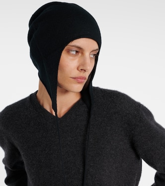 Shiran knitted cashmere hat | The Row