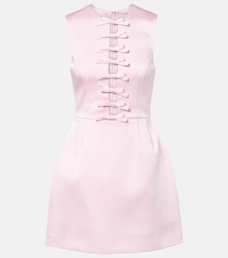 Aymee bow-detail minidress | Rebecca Vallance