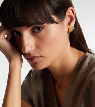Orla Armour 18kt gold earrings | Pamela Zamore