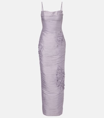 Marisol appliqué taffeta gown | Marmar Halim
